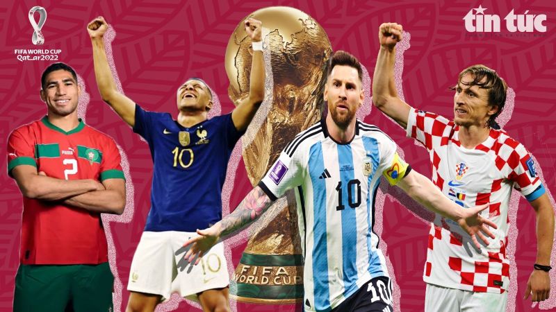 Danh sách 8 đội vào tứ kết World Cup 2022 đã được xác định