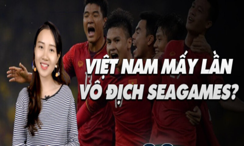 Việt Nam vô địch SeaGame mấy lần tại môn thể thao bóng đá nam?